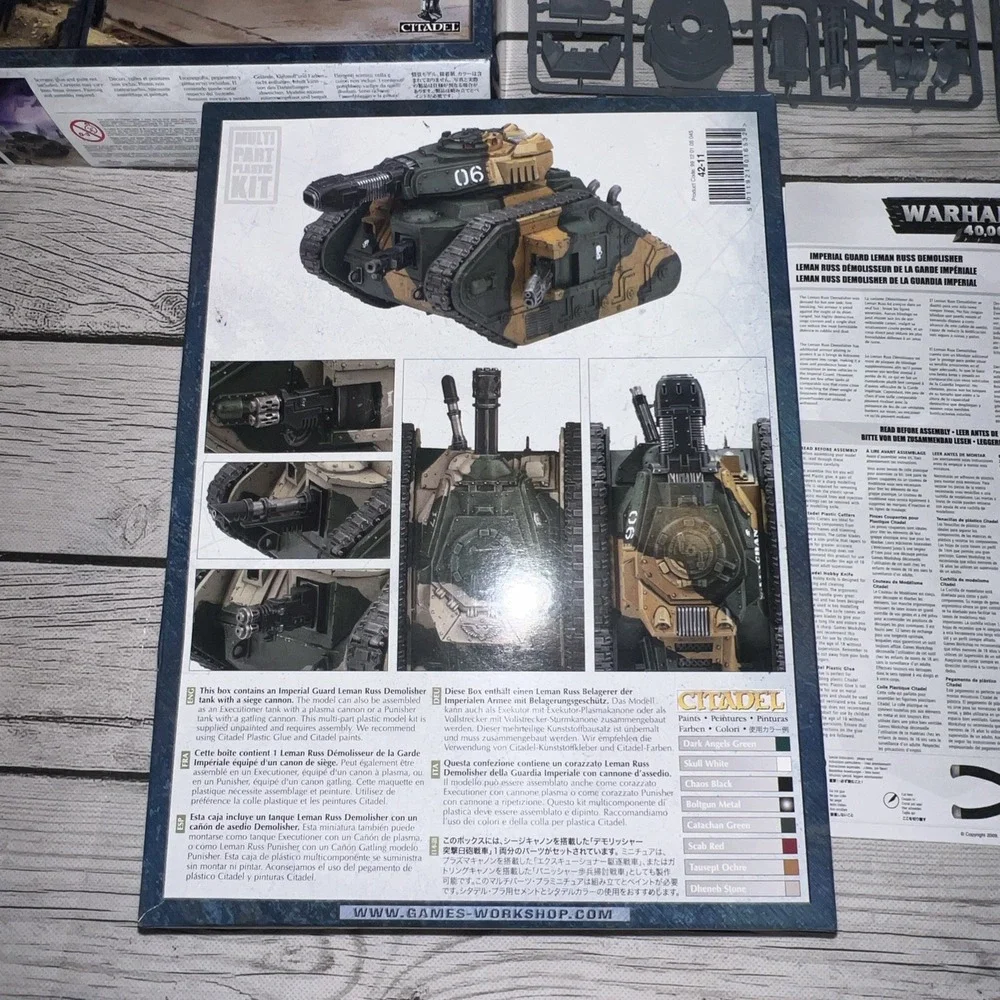 Leman Russ Demolisher [x1] Astra Militarum [Warhammer 40K] New In Open Box